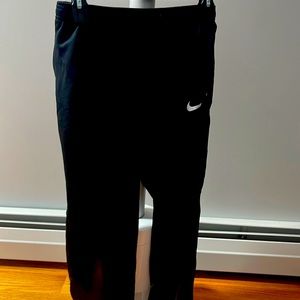 Nike dri fit pants. Black. Size large.